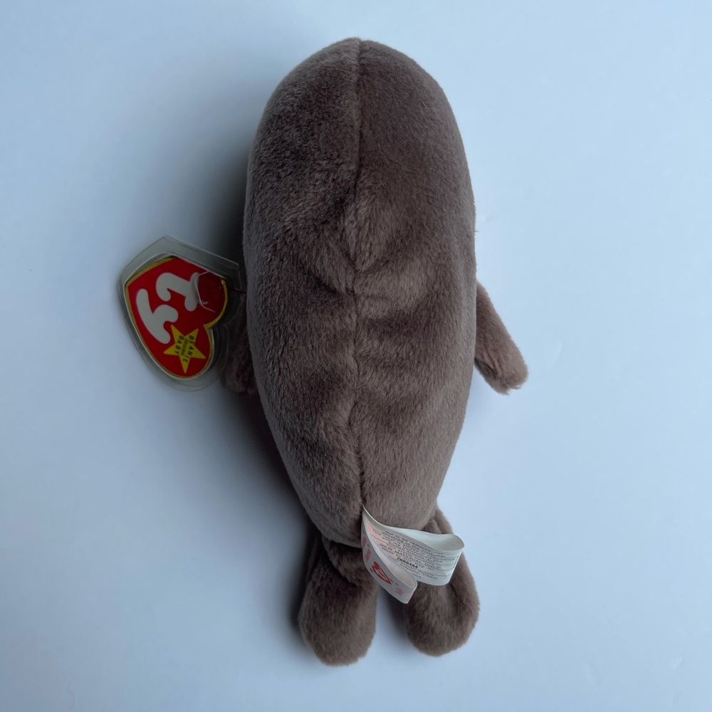 TY Beanie Babie "Jolly" Extremely RARE with Two Tush Tags! Dual US & Canadian - Picture 3 of 12